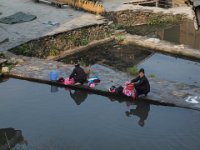 Lavoir municipal dans un village Dong