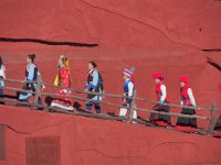 Spectacle ethnique Naxi au pied du Yulong