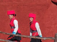 Spectacle ethnique Naxi au pied du Yulong