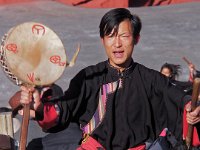 Spectacle ethnique Naxi au pied du Yulong