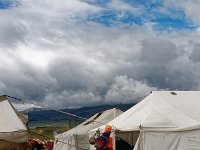 Tentes au Festival du Cheval à Litang