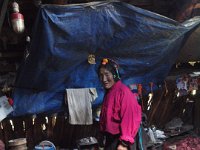 Pièce unique d'une maison de bois