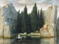 Arnold Böcklin -   L'Ile de la Mort -   1883