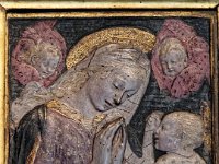 Desiderio da Settignano -   Madone avec Jésus et deux chérubins -   Florence - 1429