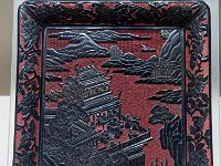 Plateau de laque - dynastie Ming (1368-1644)
