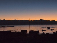 lever de soleil sur l'ile Suriki