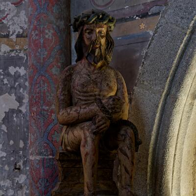 Cathédrale saint-Samson - Christ aux outrages (XVI e  siècle)