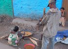 > scène de rue à Gondar