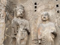 Disciple du grand Bouddhas de la grotte Fengsiansi et Bodhisattva (époque Tang)