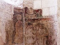 San Leonardo di Siponto , peinture murale de la nef