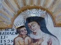 Matera : église  san Agostino   : Vierge à l'Enfant