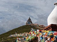 Passage du  col Zheduo  à 4200 m