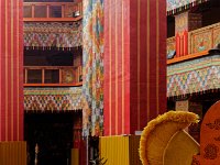 La grande salle de prière du Monastère Thupten Jampaling de Litang