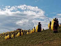 Les villages prennent place sur les collines