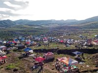 Vue du terrain des fêtes