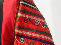 Hmong, détail de veste de femme