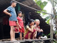 Famille Hmong Blanc dans l'arrière-pays de Sac Xay