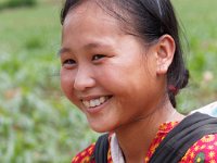 Jeune femme Hmong Noir
